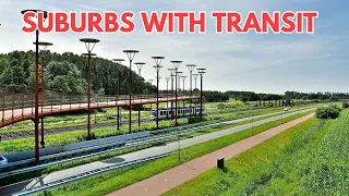 European Suburbs Are More Livable, because Transit Exists