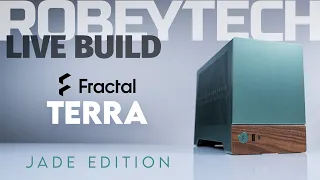 This has a 4090! But it's so small... The Jade Fractal Terra Build