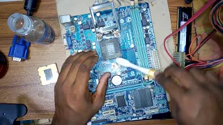 how to repair gigabyte ga h61m ds2 Simpel Problem by tanvir computer & scientist