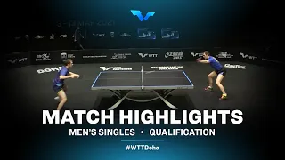 Vladimir Sidorenko vs Cedric Nuytinck | WTT Contender Doha 2021 | Men's Singles | QUAL Highlights