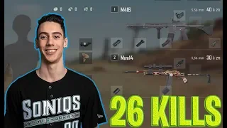 PUBG TGLTN & hambinooo 26 KILLS (DUOS vs DUOS) M416 + Mini 14 | FULL MATCH