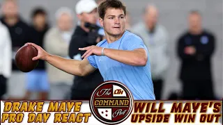 The Command Post LIVE! | Drake Maye Pro Day REACTION❗ Did Maye Elevate Chances of Being the #2 Pick?