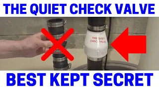 NEVER Replace A Sump Pump Check Valve Until Watching This!