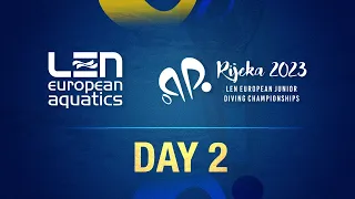 LEN European Junior Diving Championships - Day 2 Evening