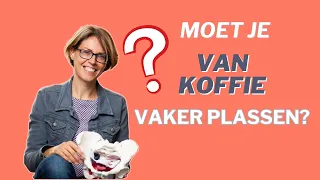 Moet je van koffie vaker plassen??