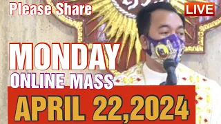 QUIAPO CHURCH LIVE MASS TODAY REV FR DOUGLAS BADONG APRIL 22,2024