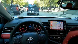 2021 Toyota Camry XSE V6 - POV Test Drive