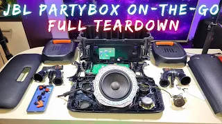 JBL Partybox On-The-Go Full Teardown JBL OTG Disassembly