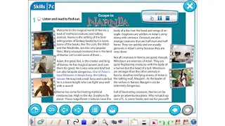 Excel 5 M 7 ex  1 p  90 Escape to Narnia Listen and read