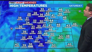 Warmer Overall, But Another Cold Front Arrives This Weekend