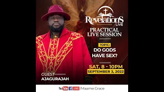 AJAGURAJAH STORMS MAAME GRACE STUDIOS WITH HIS ENTIRE MOVEMENT AND BAND | DO GODS HAVE S.E.X?