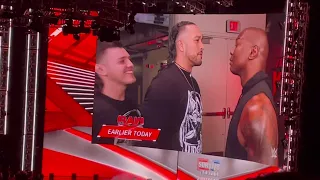 Judgement Day & Shelton Benjamin backstage segment WWE Raw in  Louisville, KY 11/14/22