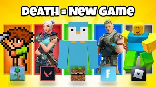 Minecraft, But If I Die I Switch Games