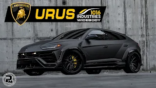 LAMBORGHINI URUS 1016 WIDEBODY slammed on 24" Forgiato's with a aggressive CAPRISTO exhaust system!