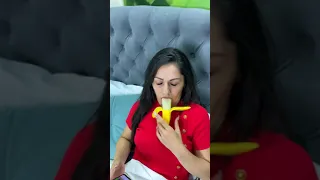 Prank with banana 🔥 #shorts Best TikTok video by MoniLina