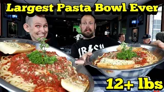Eating The Largest Bowl of Pasta | ManVFood | Molly Schuyler | We Are Inn