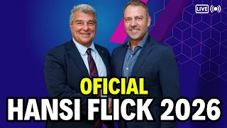 💙❤️OFICIAL: HANSI FLICK es EL NUEVO ENTRENADOR del FC BARCELONA |🚨ÚLTIMA HORA BARÇA🚨