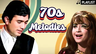 70s Melodies Playlist 🎶| Lata Mangeshkar, Kishore Kumar, Mohammad Rafi | Old Hindi Songs