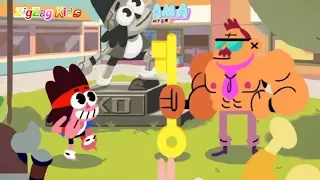 OK K.O.! Let's Play Heroes | ALL CUTSCENES Movie Game | ZigZag Kids HD