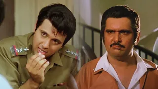 Govinda Arrests Raza Murad in Murder Case | Jaan Se Pyaara | Divya Bharti, Aruna Irani | B4U