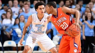 UNC Men's Basketball: Marcus Paige & Joel Berry Dominate vs. Clemson