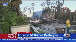 Laguna Niguel neighborhood devastated by Coastal Fire