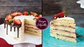 Нежный, Легкий и Домашний Торт «Молочная Девочка»  | Milchmädchen Cake | Tanya Shpilko