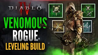 Diablo 4 - Venomous Rogue Build Guide! (Level 1-50) INSANE POISON DAMAGE!