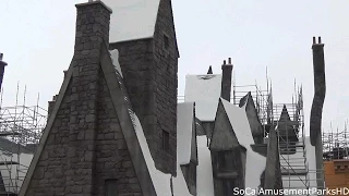 Wizarding World of Harry Potter Construction Update #6 2015 Universal Studios Hollywood HD