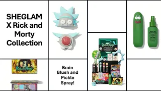SHEGLAM X Rick and Morty Collection - Brain Blush and Pickle Spray!