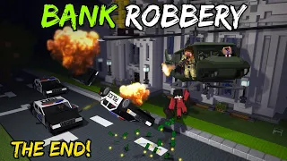 Finally😨 MINECRAFT BANK ROBBERY || THE END || Part-14