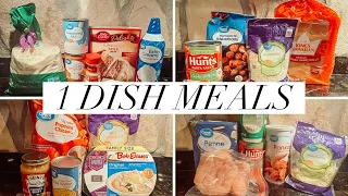 4 SUPER EASY 1 DISH CASSEROLE MEALS | EASY CASSEROLE RECIPES | THE SIMPLIFIED SAVER