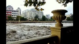 ШОК!!! В Сочи река Мацеста вышла из берегов из-за ливней!