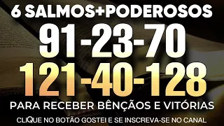 6 SALMOS PODEROSOS SALMO 23, 91, 70, 121, 40 e 128 PARA RECEBER VITÓRIA