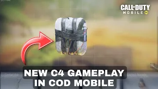 How To Use NEW C4 In Call Of Duty Mobile COD MOBILE