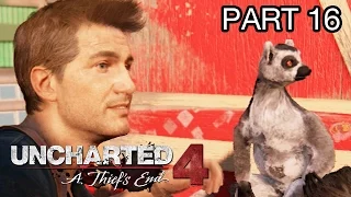 Let's Play Uncharted 4 Deutsch #16 - Der Lemur ist an allem schuld