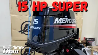 MERCURY 15 HP "SUPER" !!! - REVIEW  COMPLETO