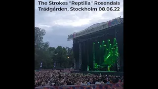 The Strokes "Reptilia" Rosendals Trädgård, Stockholm, 8th June 2022 #shorts #strokes