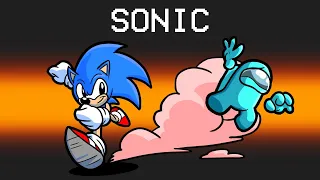 Sonic Mod in Among Us