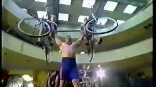 Valentin Dikul. The strongest man on earth