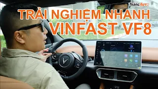 Trải nghiệm lần đầu tiên với Vinfast VF 8 - Quá phê | Trắng Auto