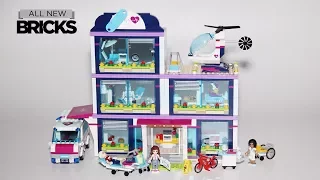 Lego Friends 41318 Heartlake Hospital Speed Build