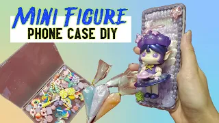 Customized DIY Figurine Phone Case with Fake whipped cream