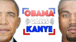Obama Calls Kanye! Ft. SoundsLikePizza