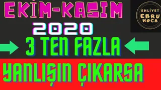 2020 EKİM - KASIM EHLİYET SINAV SORULARI - EHLİYET SORULARI 2020- ÇIKMIŞ SORULAR - HAZIRLIK- ÇALIŞMA