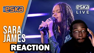 Golden Buzzer & The Voice Winner Sara James jak Rihanna - Diamonds w ESKA Live! REACTION