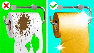 Cool Toilet Gadgets *RICH VS POOR* Genius Hacks and Bathroom Tools by Gotcha! Yes