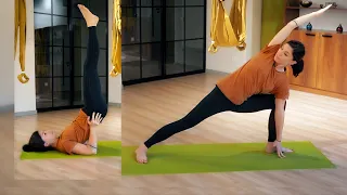 Full Body Yoga for Strength & Flexibility | 40 Minute At Home Mobility Routine