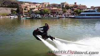 Gemma Weston on the ZAPATA FLYRIDE