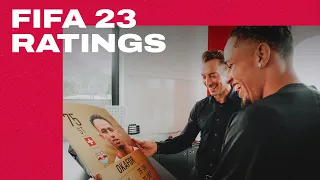 "Are you saying you're better than Messi?" 😂 Our players react to their FIFA 23 ratings!